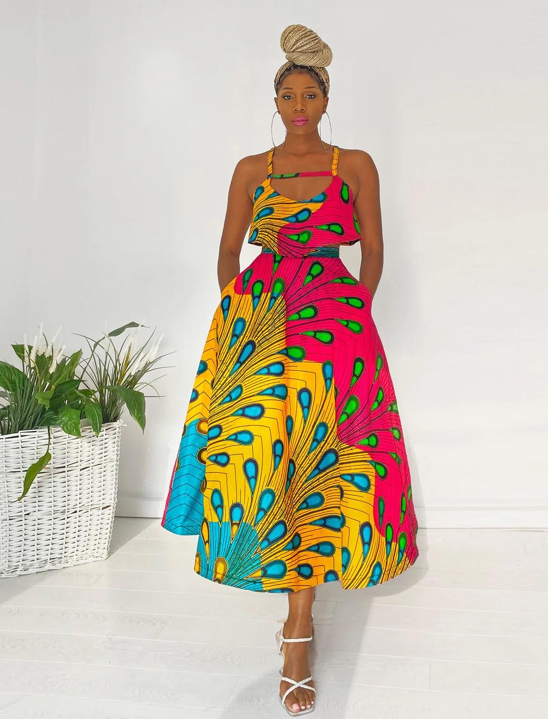 How to style an African Print dress Karentino-Boutique How to style an African Print dress Karentino-Boutique
