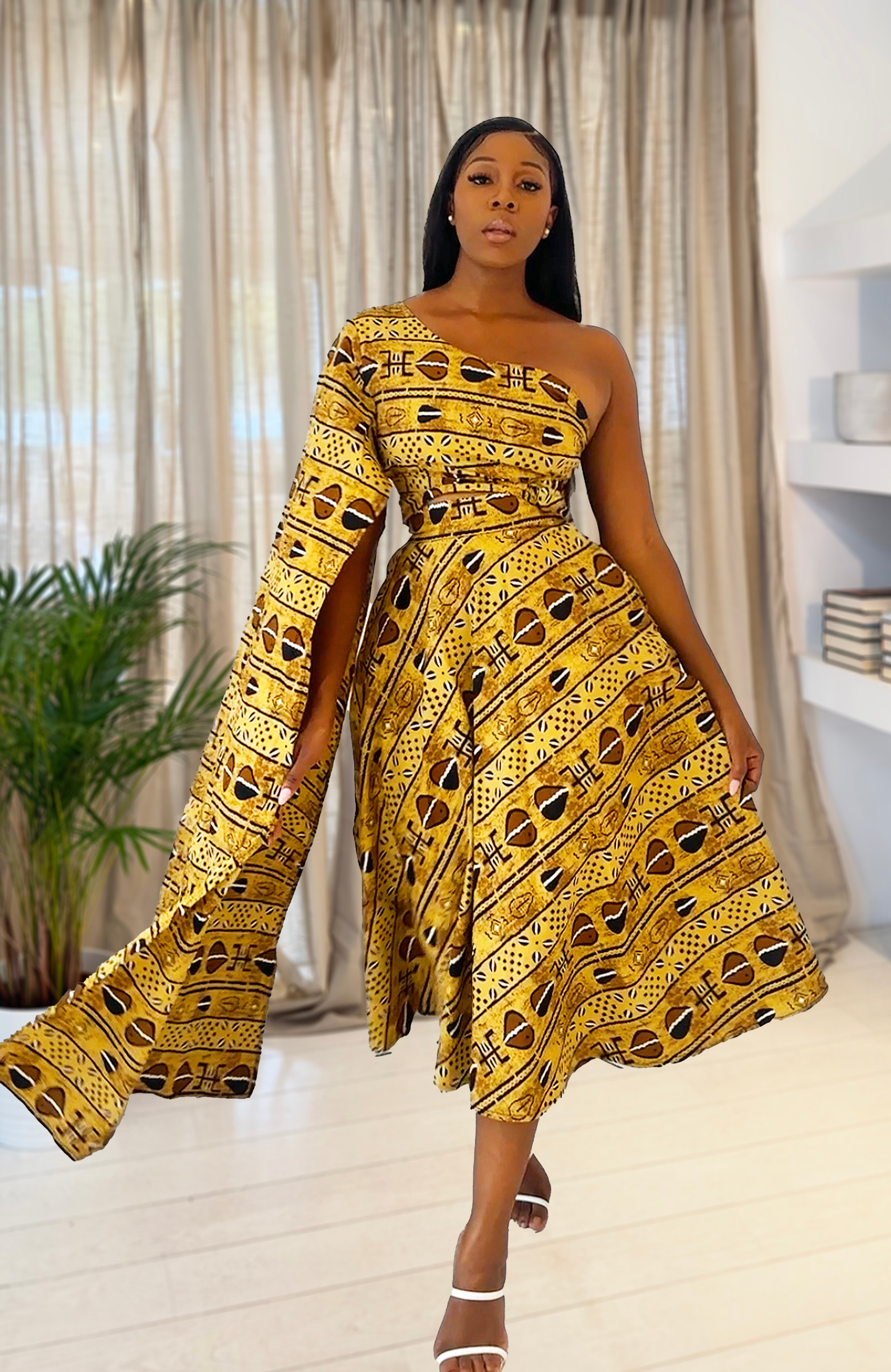 African Print 2-Piece Set Safari Karentino-Boutique African Print 2-Piece Set Safari Karentino-Boutique