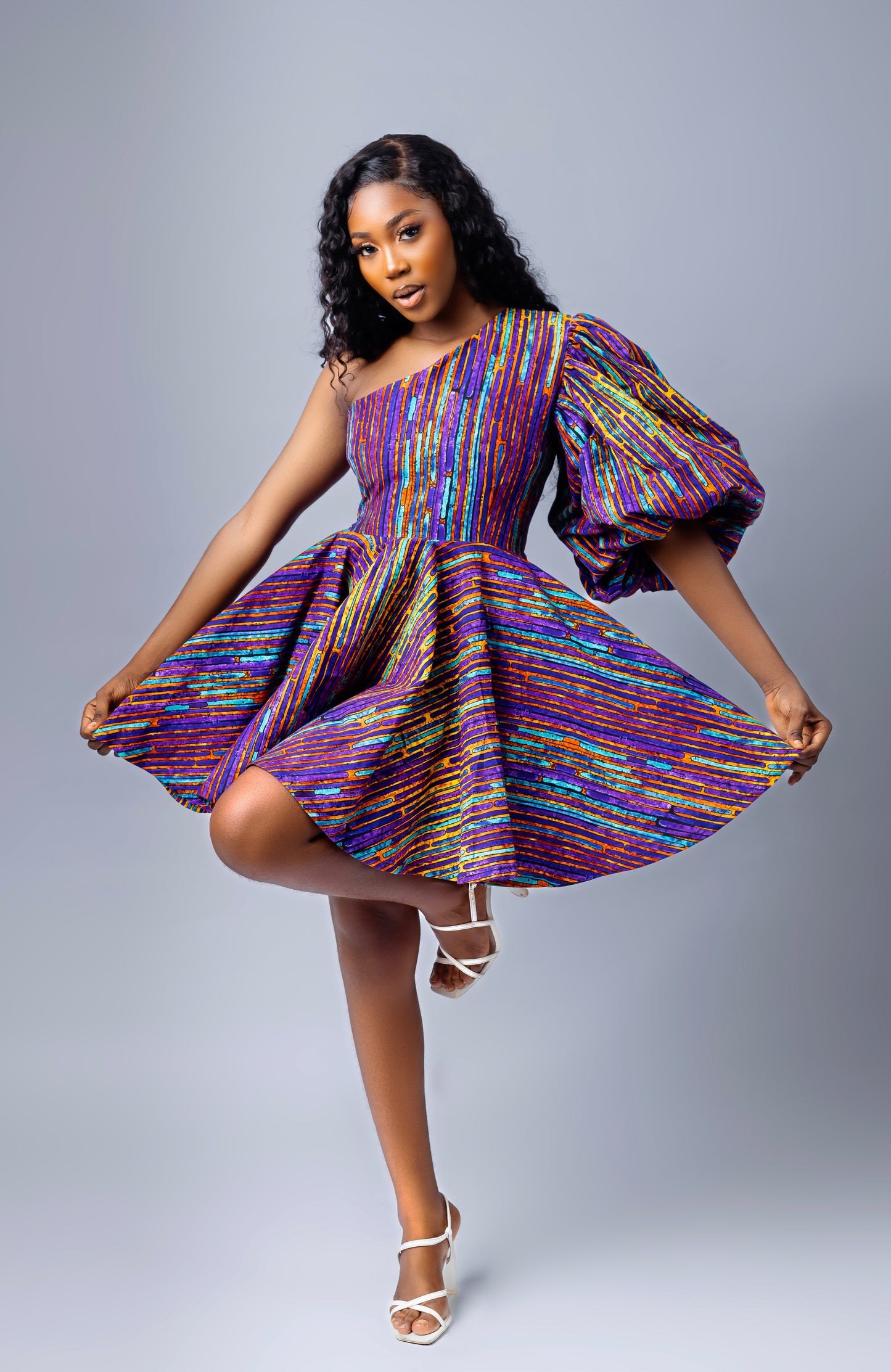 Sexy African print dress