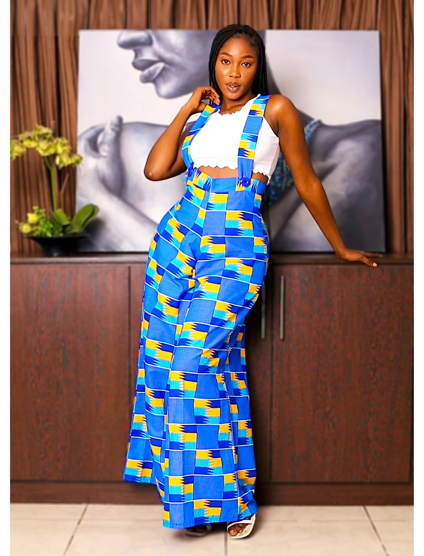 African Print Jumpsuit Naledi
