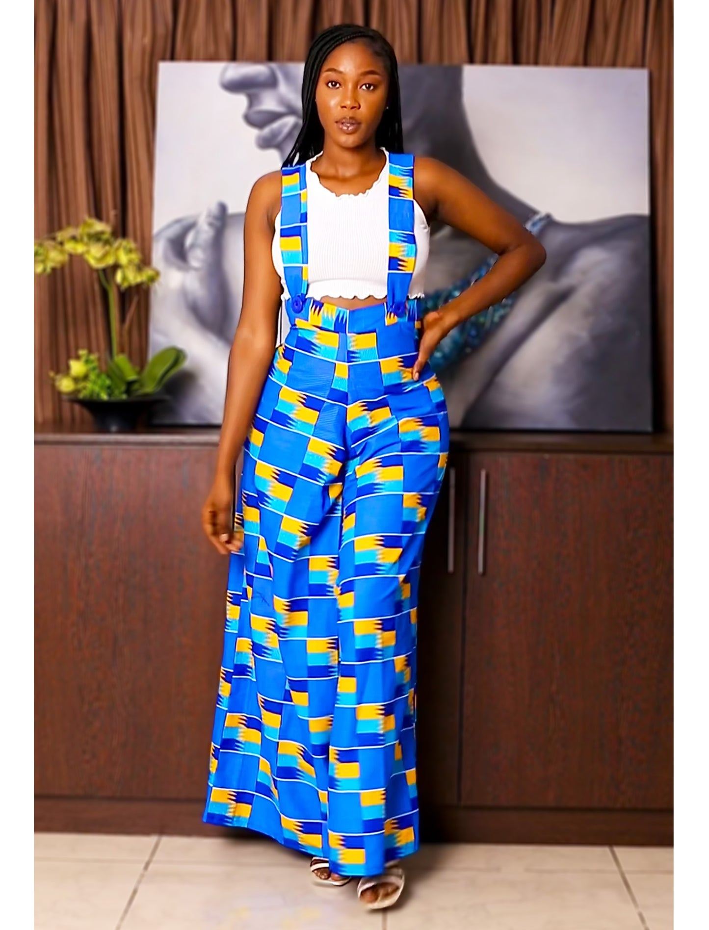 African Print Jumpsuit Naledi