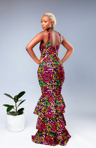 Beautiful African print dress