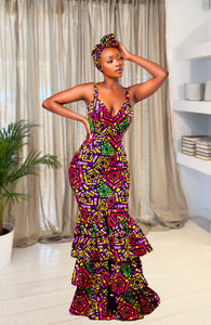 African print dresses 