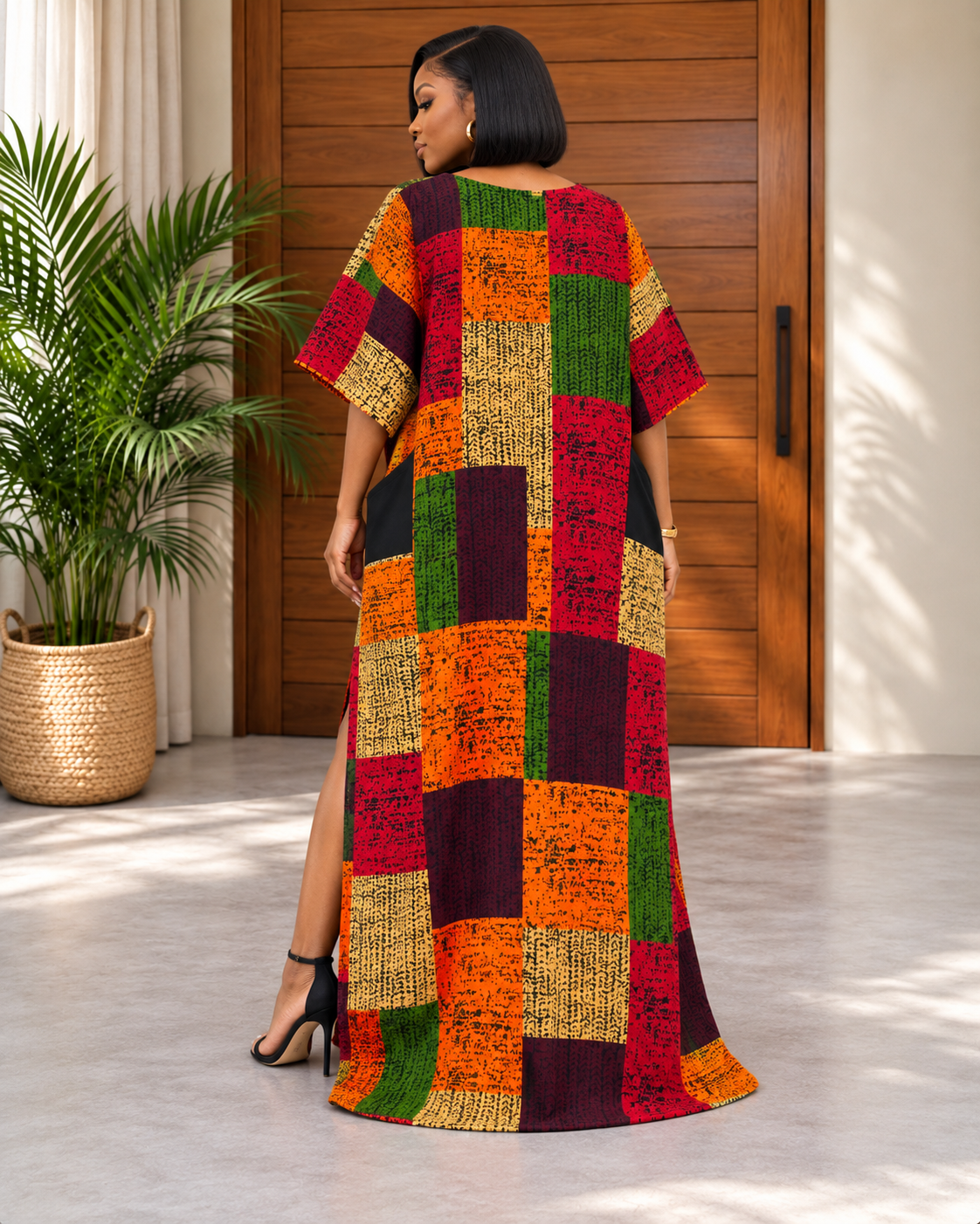 Beautiful African Print Bubu Dress