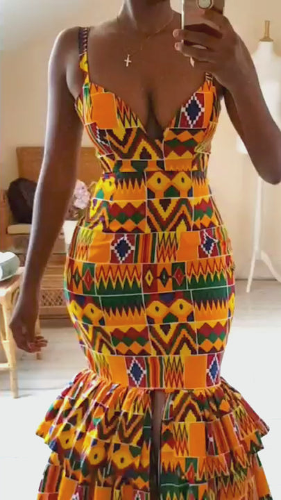 African evening dress