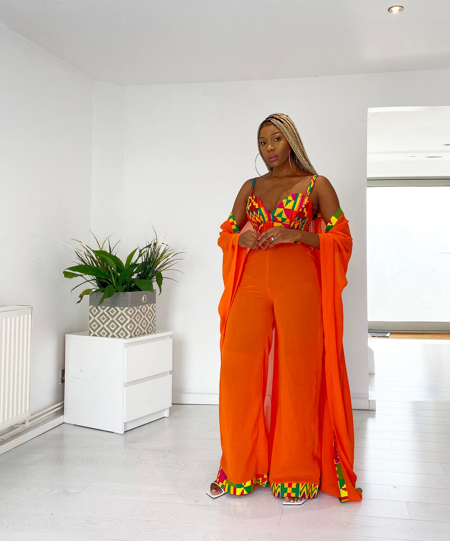 Beautiful African print dress