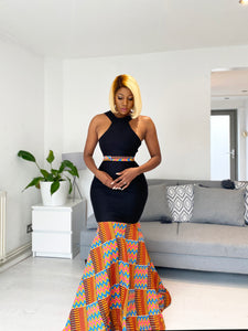 Stylish African print dress
