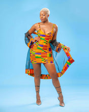 Load image into Gallery viewer, Beautiful African print dress
