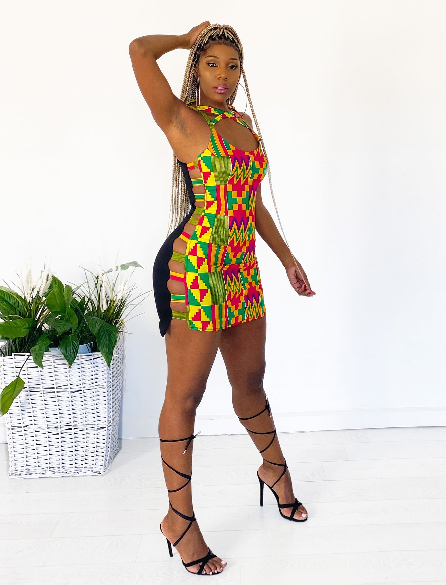 African print dresses