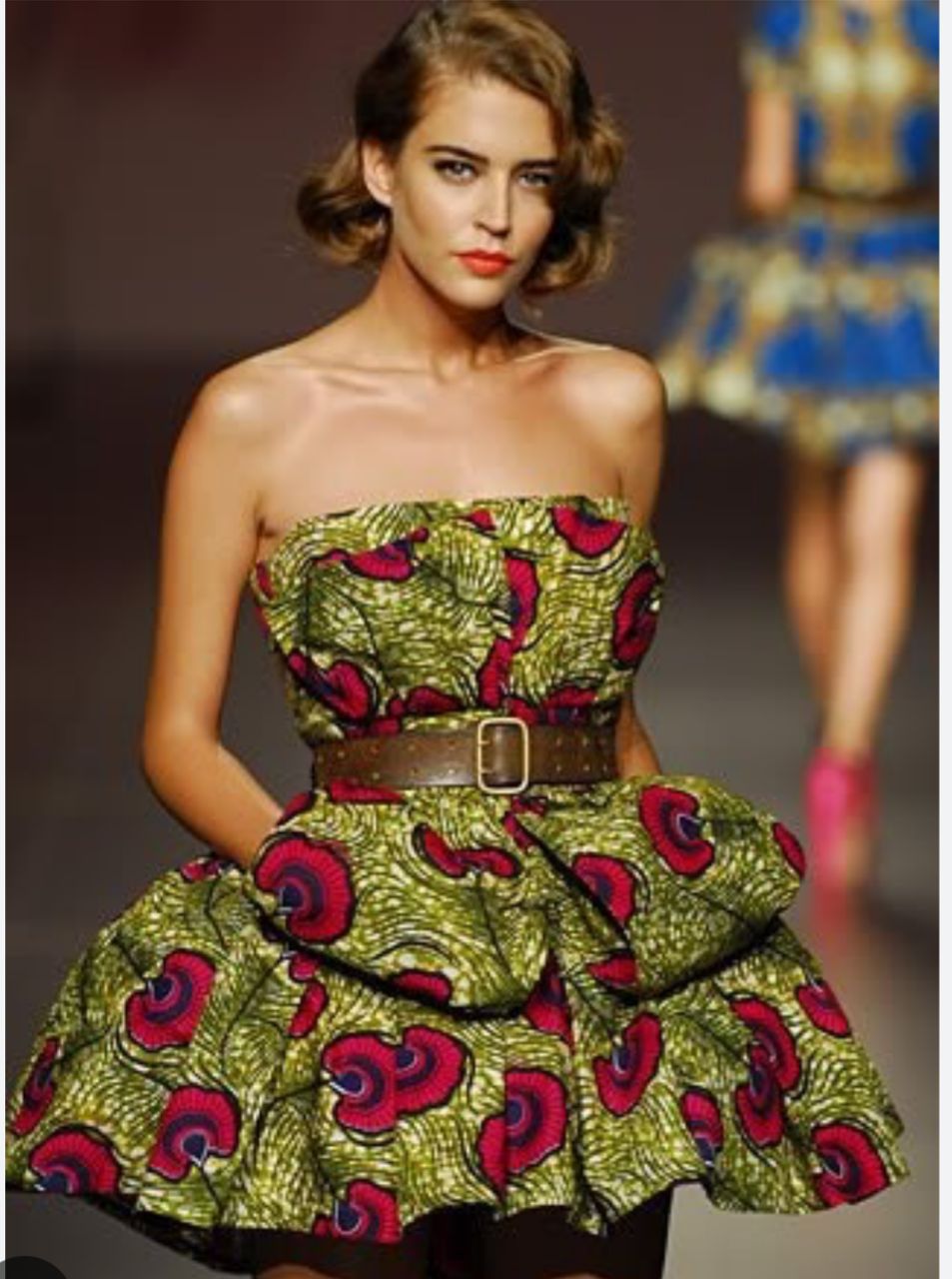 Is a white woman wearing African print clothes considered cultural appropriation?