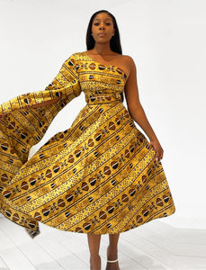 Beautiful African print dress