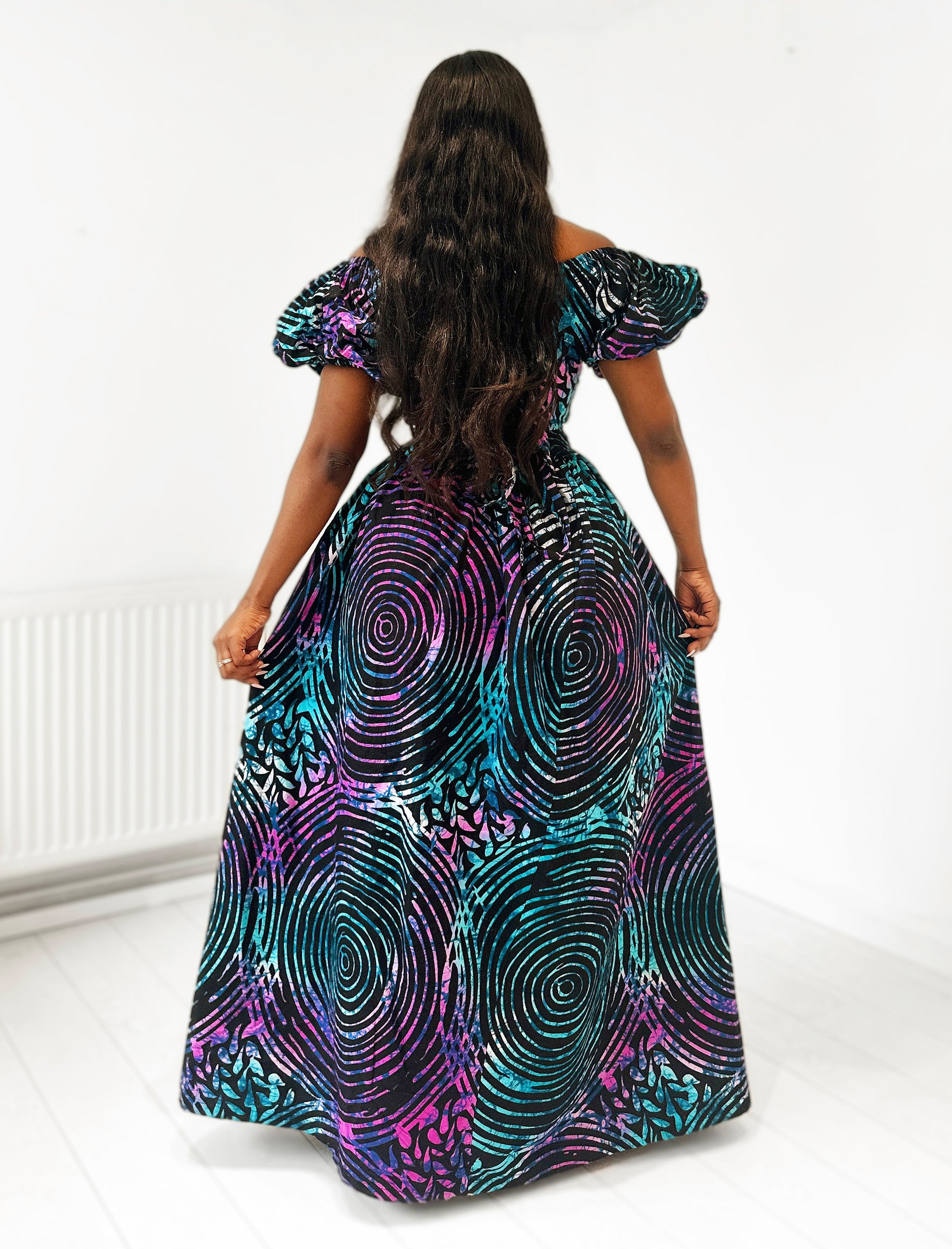 African Print 2-Piece Dress Set Dela Karentino-Boutique African Print 2-Piece Dress Set Dela Karentino-Boutique