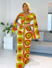 Load image into Gallery viewer, African Print Jumpsuit Letty

