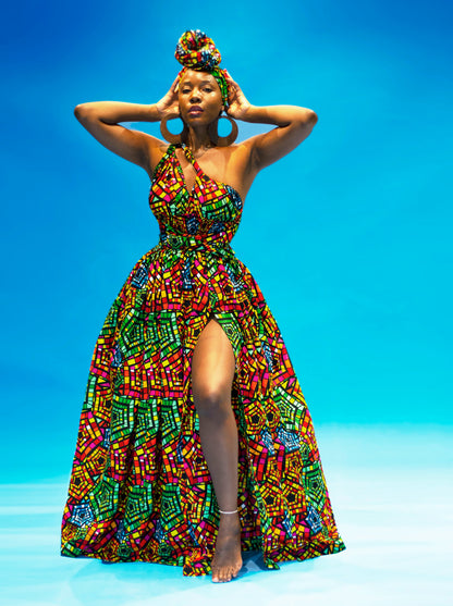 African print dresses