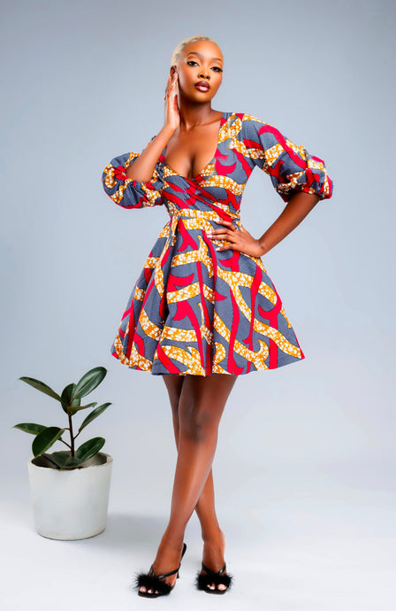 African print dresses