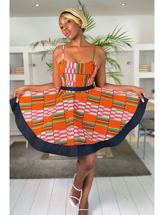 African Print Dress Nothando