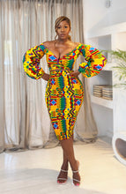 Load image into Gallery viewer, Wholesale Box of 10 African Print Kimora Top &amp; Skirt Set
