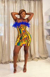 African Print Makena Dress