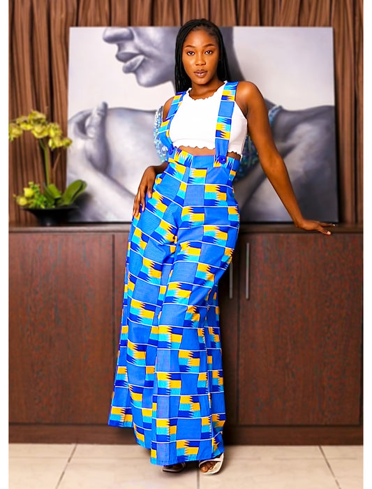 African Print Jumpsuit Naledi