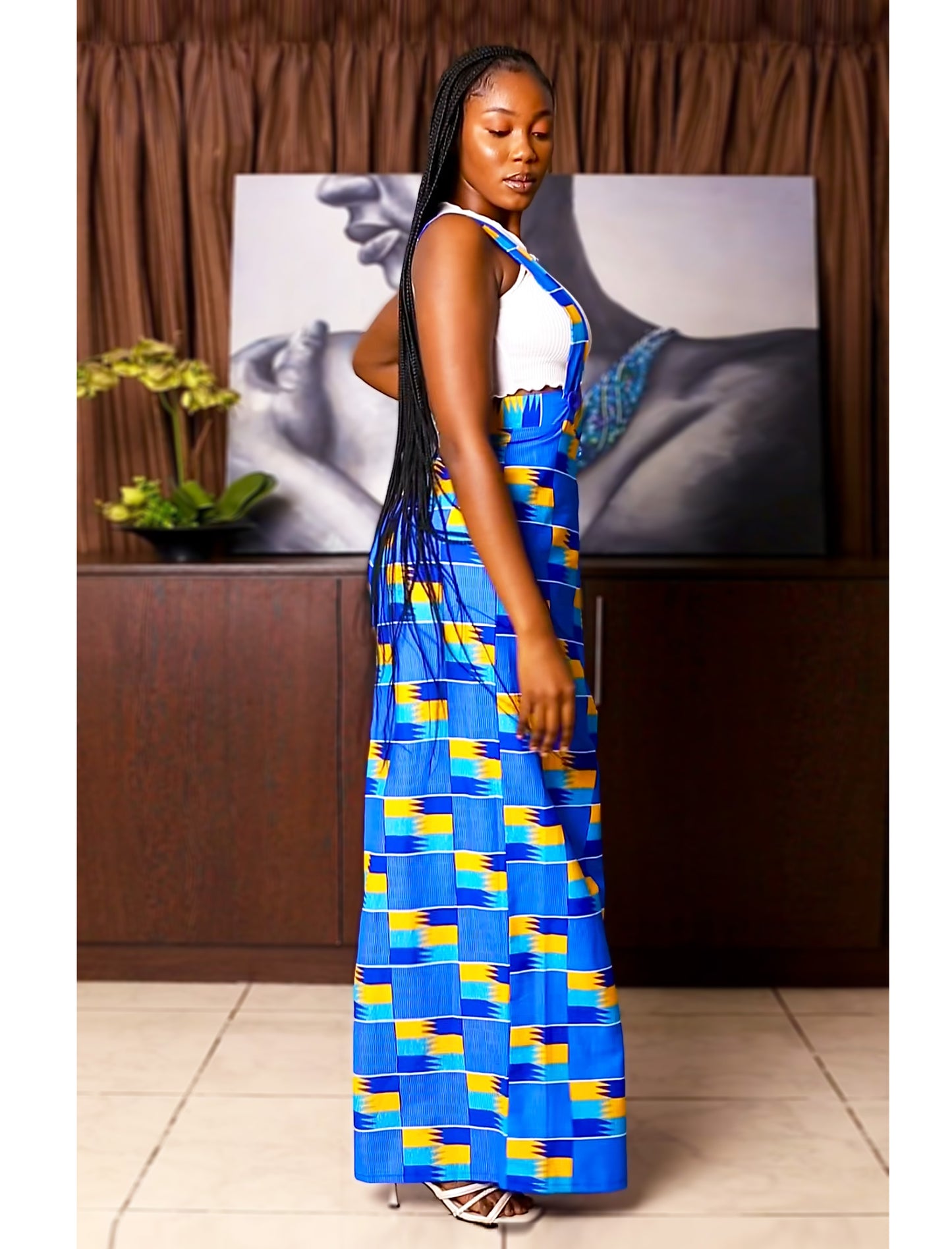 African Print Jumpsuit Naledi