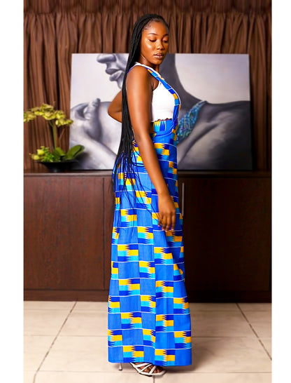 African Print Jumpsuit Naledi