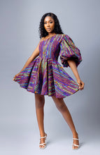 Load image into Gallery viewer, African Print Kiro Dress
