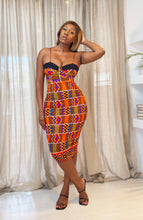 Load image into Gallery viewer, African Print Lola Top &amp; Skirt
