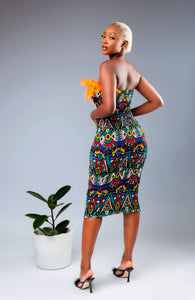 African print dresses