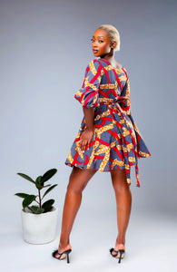 African Print Xenah Dress