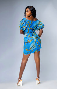 African Print Tifah Dress