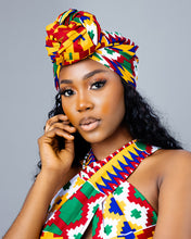 Load image into Gallery viewer, Wholesale Box of 20 Mixed African Print Headwraps
