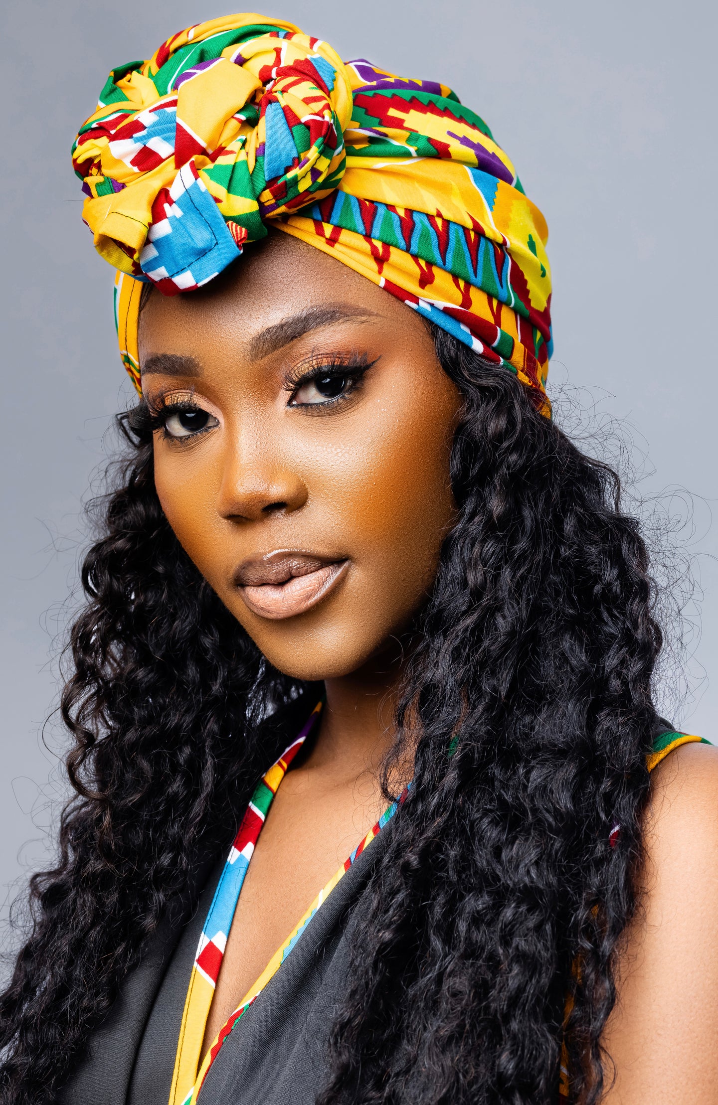 African Print Sasha Headwrap