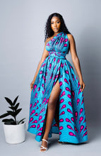 Load image into Gallery viewer, African Print Dhali Infinity Dress
