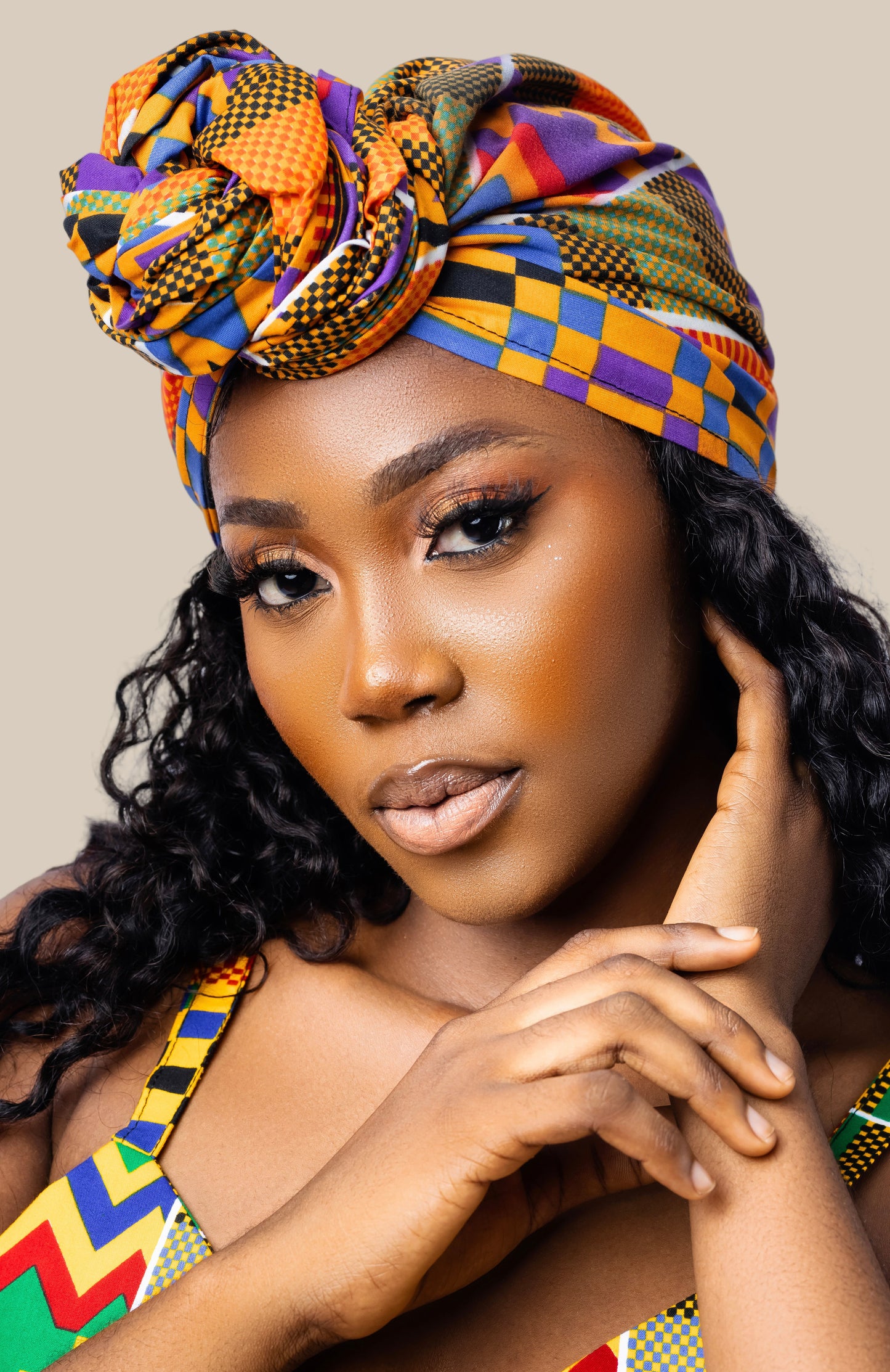 African Print Tenda Headwrap