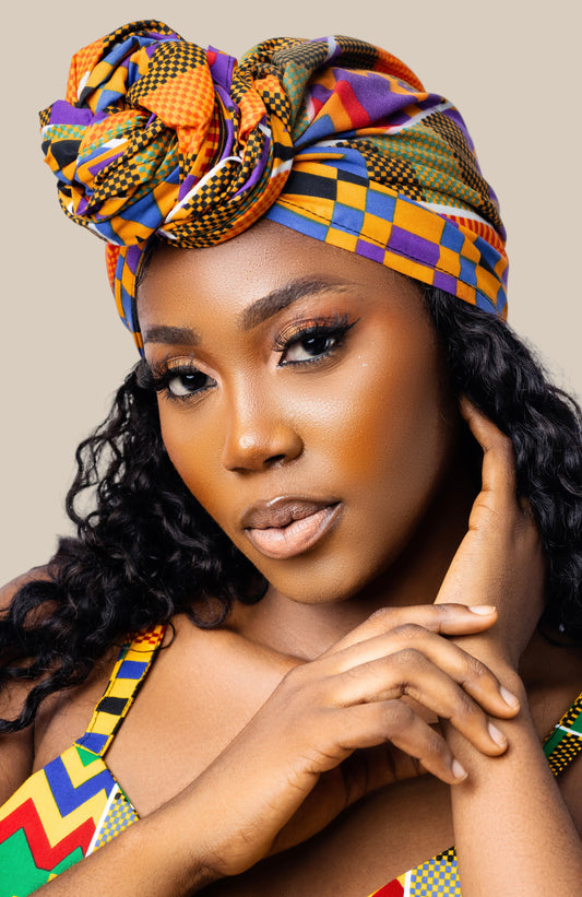 African Print Tenda Headwrap