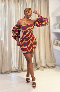 African Print Babu Dress