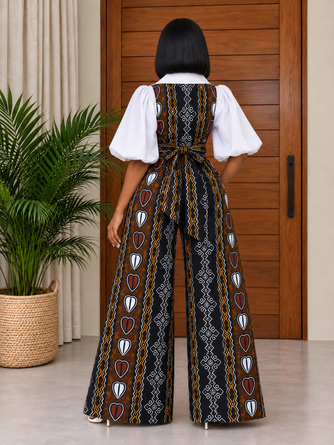 African Print Jumpsuit Tonde