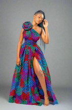 Load image into Gallery viewer, African Print Infinity Dress Euphoria
