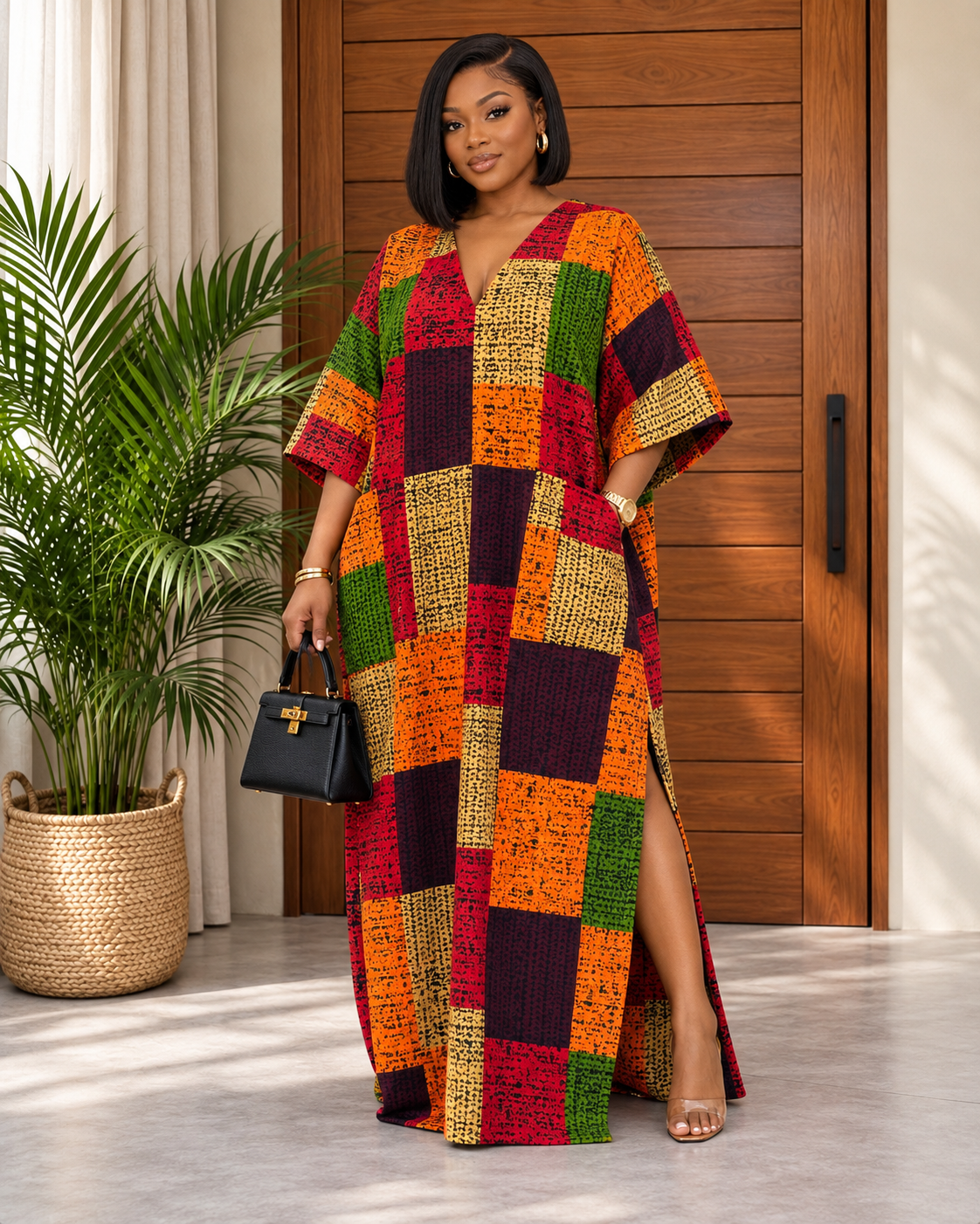 Beautiful African Print Bubu Dress