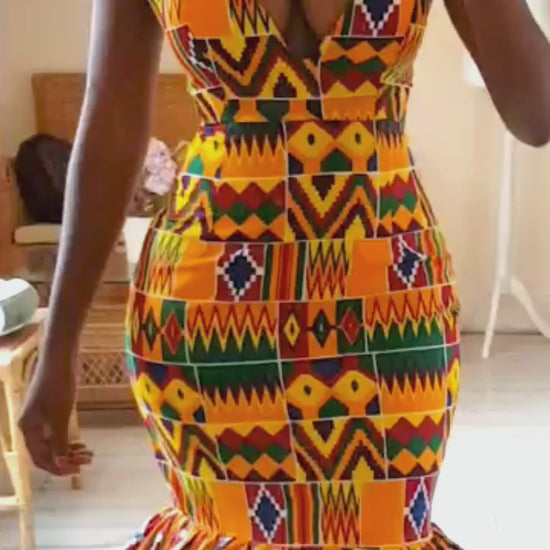 African evening dress