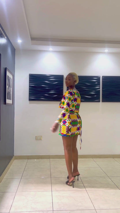 African Print 2-Piece Set Adan