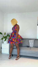 Load and play video in Gallery viewer, African Print Benzina Infinity Dress
