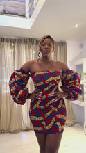Load and play video in Gallery viewer, African Print Babu Dress
