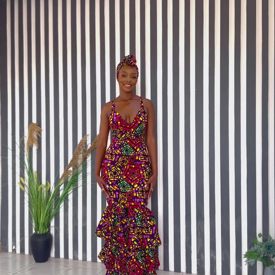 Beautiful African dress for ladies
