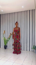 Load and play video in Gallery viewer, African Print Jemima Dress
