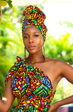 Load image into Gallery viewer, African print headwraps
