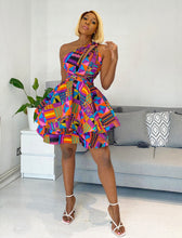 Load image into Gallery viewer, African Print Benzina Infinity Dress
