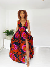 Load image into Gallery viewer, African print dress
