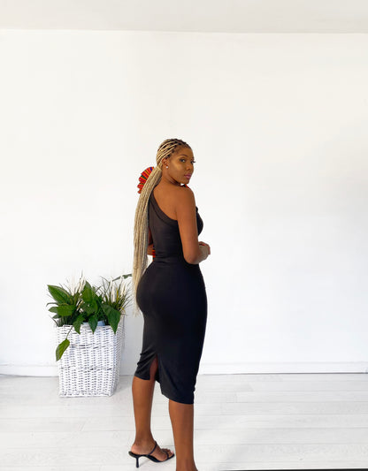 Stylish African print dress