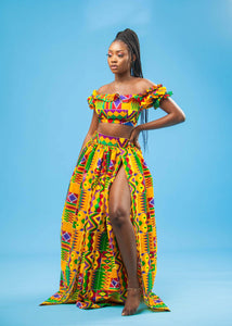 African print dresses